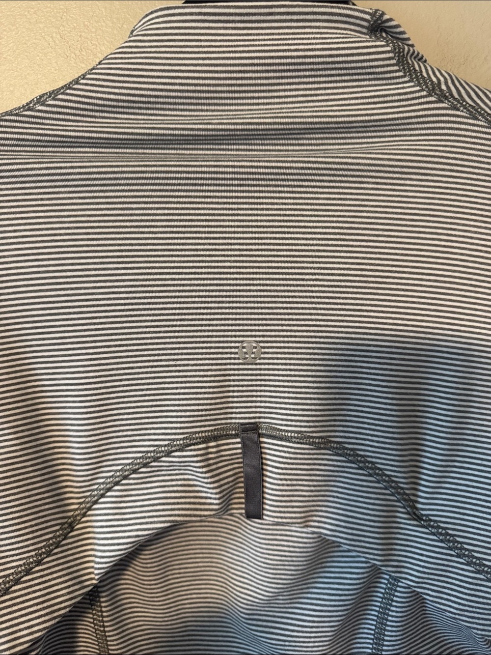 Lululemon Define Jacket Tonka Stripe Heathered Slate White - Picture 10 of 10